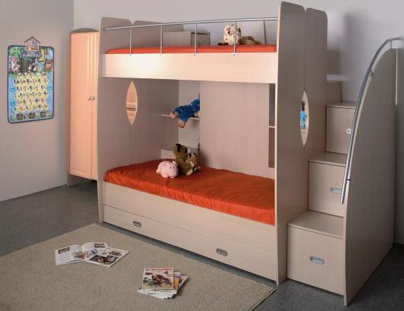 سرير بطابقه المحولات