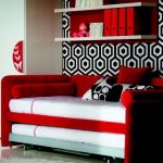 سرير أريكة مع صورة فراش العظام