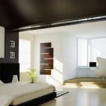 الداخلية مع سقف أسود