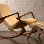 كرسي مريح مع مسند للقدمين