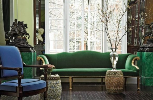 أريكة الداخلية الكلاسيكية