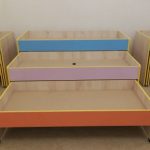 سرير 3khalyorny بيرش Nordik