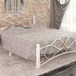 سرير جاردا 3 ابيض