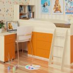 العلية السرير للأطفال من 3 سنوات