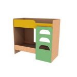 سرير الحضانة من طابقين من LDSP لرياض الأطفال