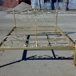 سرير معدني DIY نموذج الإطار