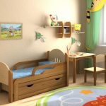 سرير الطفل انزلاق