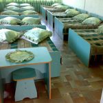 سرير لصور رياض الأطفال