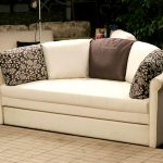 سرير أريكة مع جولة فراش العظام