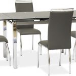 طاولة مطبخ TV017 رمادية