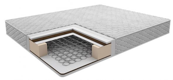 فراش مع كتلة الربيع بونيل