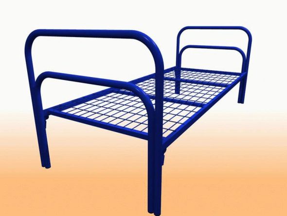 أسرة معدنية للعمل في المهاجع