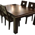 طاولة المطبخ انزلاق خشبية