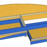 مخطط سرير الطفل مع أدراج تفعل ذلك بنفسك