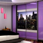 خزانة ملابس منزلقة مع طباعة الصور الفوتوغرافية