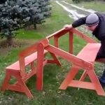 طاولة مقاعد