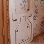 كرسي قابل للطي من الخشب الرقائقي ، قابلة للطي في الطائرة