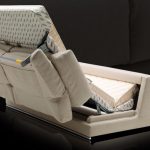 سرير أريكة العظام لشقة صغيرة