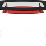 زجاج طاولة المطبخ مريح الرئيسية