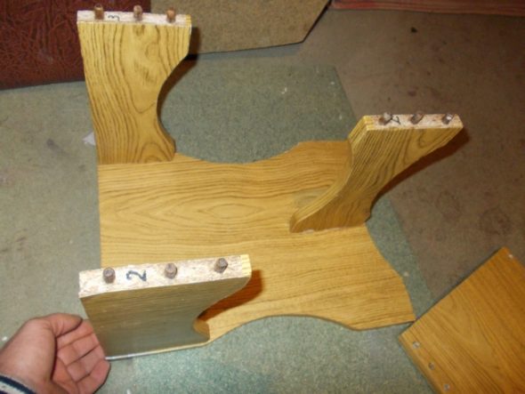 البراز من اللوح تفعل ذلك بنفسك - التجمع