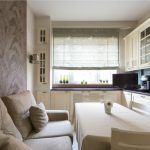 أريكة بيج في الداخل