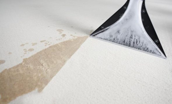 تنظيف أريكة مع تختفي