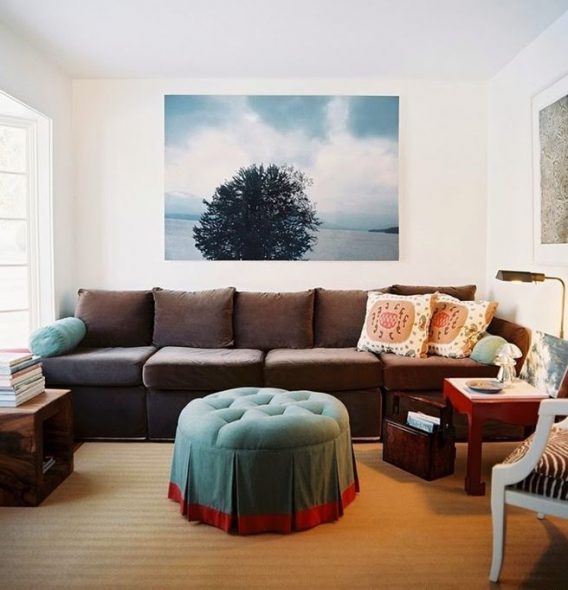 سرير أريكة مستقيم