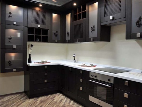 تصميم ركن المطبخ