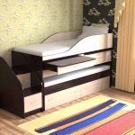 سرير بطابقه المحولات