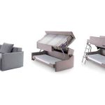 إطار السرير أريكة بطابقين