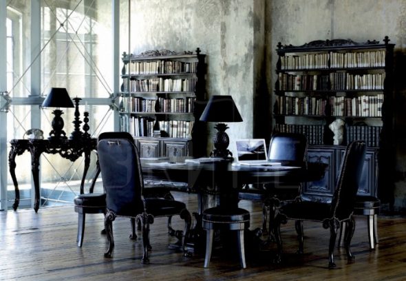 خزانة الكتب والأثاث