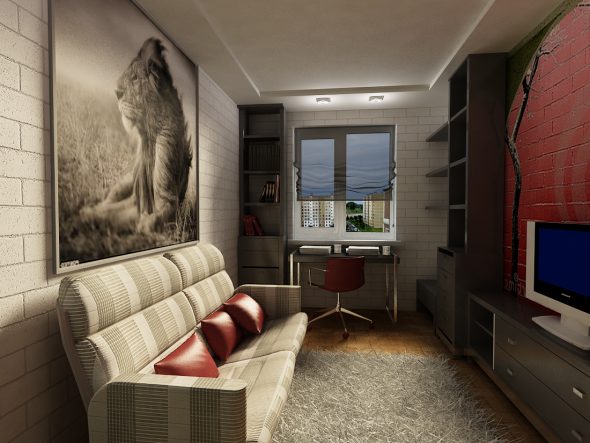 تصميم غرفة في سن المراهقة