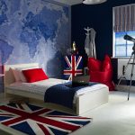 غرفة في سن المراهقة الداخلية