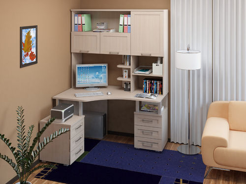 ركن طاولة الكمبيوتر