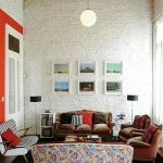 تصميم أريكة البني