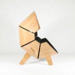 الخشب الرقائقي كرسي الأصلي