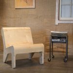 الخشب الرقائقي كرسي في المنزل