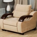 كرسي سرير بيج