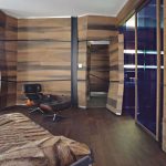 كرسي مع تصميم مسند القدمين