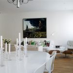 كرسي مع مسند للقدمين الحديثة