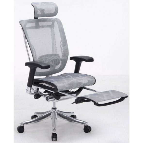 كرسي بذراعين مع حامل قابل للتعديل