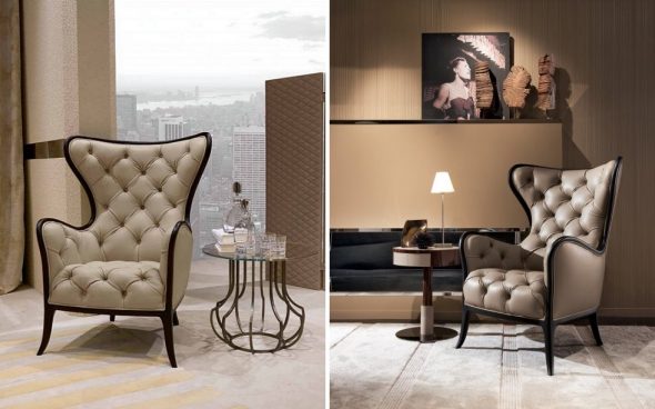 كرسي على الطراز الإنجليزي