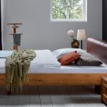 سرير خشب البلوط الصلب