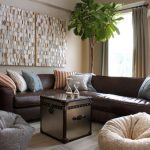 أثاث فرملس في غرفة المعيشة الصورة