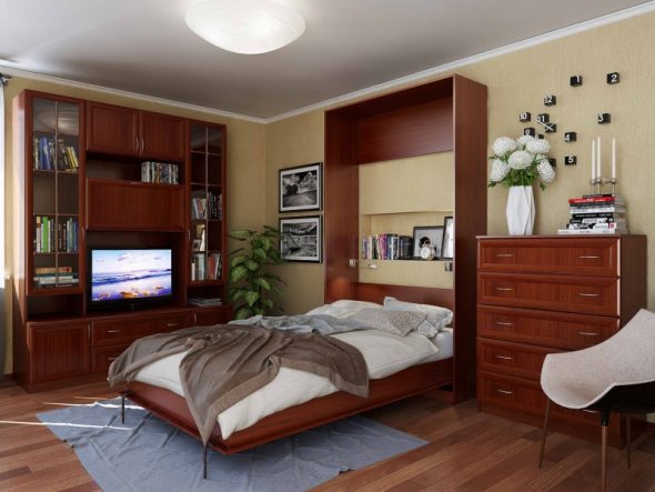 خزانة السرير