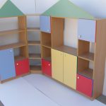 مثال على رفوف الزاوي