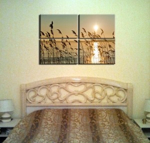 المناظر الطبيعية في المساء