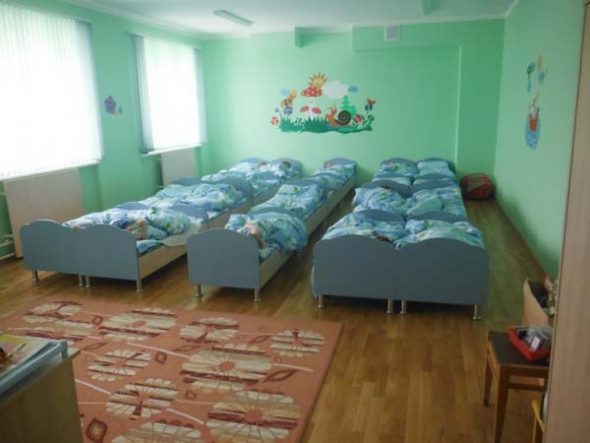 وضع أسرة في الحديقة