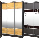 أنواع من 3 باب خزانة الملابس