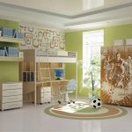 غرفة فسيحة المراهق